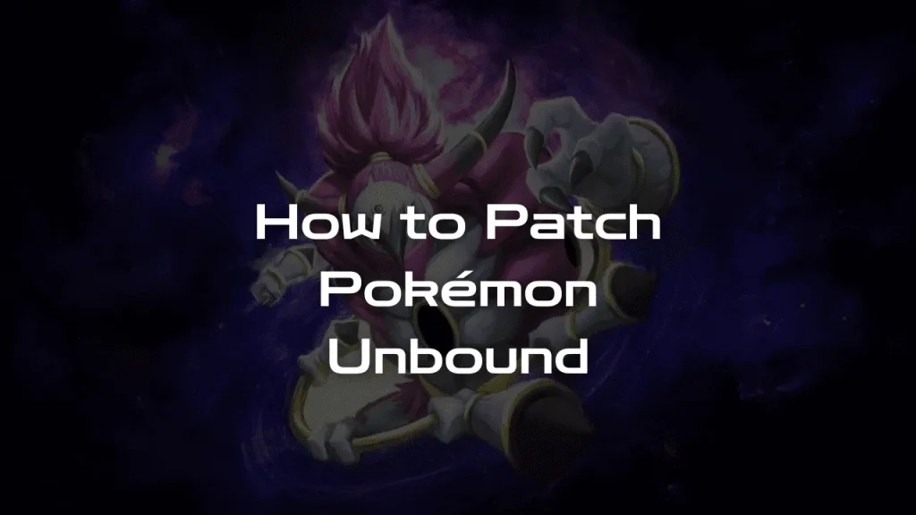 Patch Pokémon Unbound